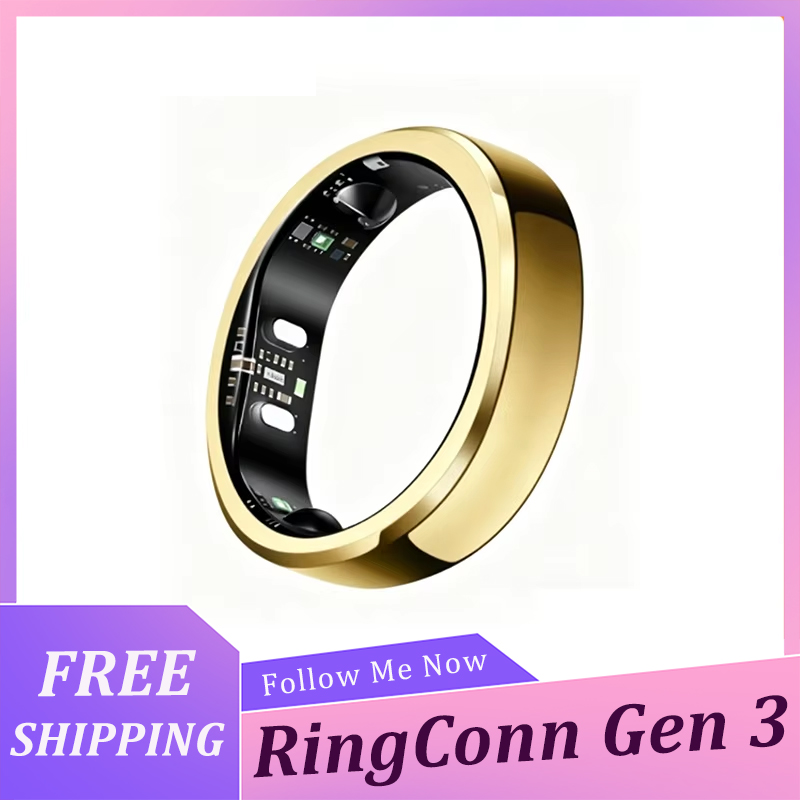 Smart Ring Health - RingConn Gen 3 แหวนอัจฉริยะติดตามแนวโน้มหลอดเลือด ไม่ต้องสมัครแอป แจ้งเตือนด้วยการสั่น