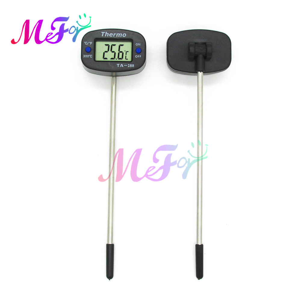 Electronics Stuff - เครื่องวัดอุณหภูมิอาหารดิจิตอลอิเล็กทรอนิกส์ Probe พร้อมจอแสดงผล LCD สําหรับห้องครัวเบเกอรี่ Cooking