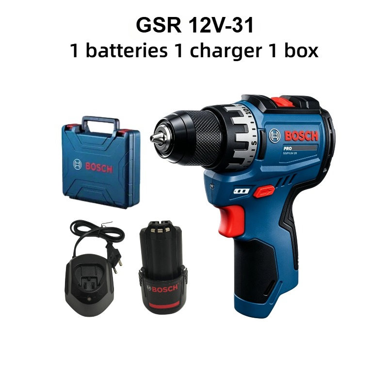 Electric Gadget - บ๊อช โปรเฟสชั่นแนล จีเอสอาร์ 12V-31 สว่านไร้สาย 12V