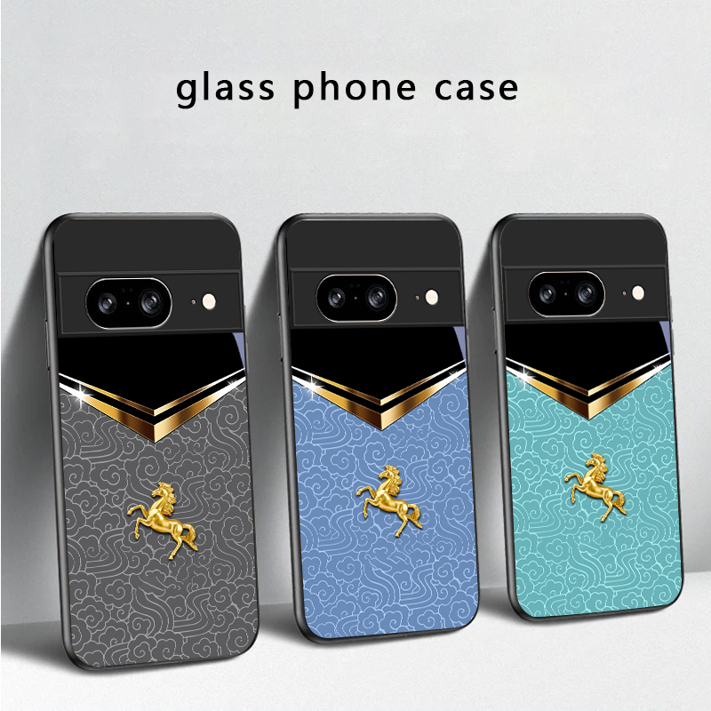 เคสโทรศัพท์แก้วสีดำลายม้าทองใน - Google Pixel 9 Pro บทวิจารณ์และราคา