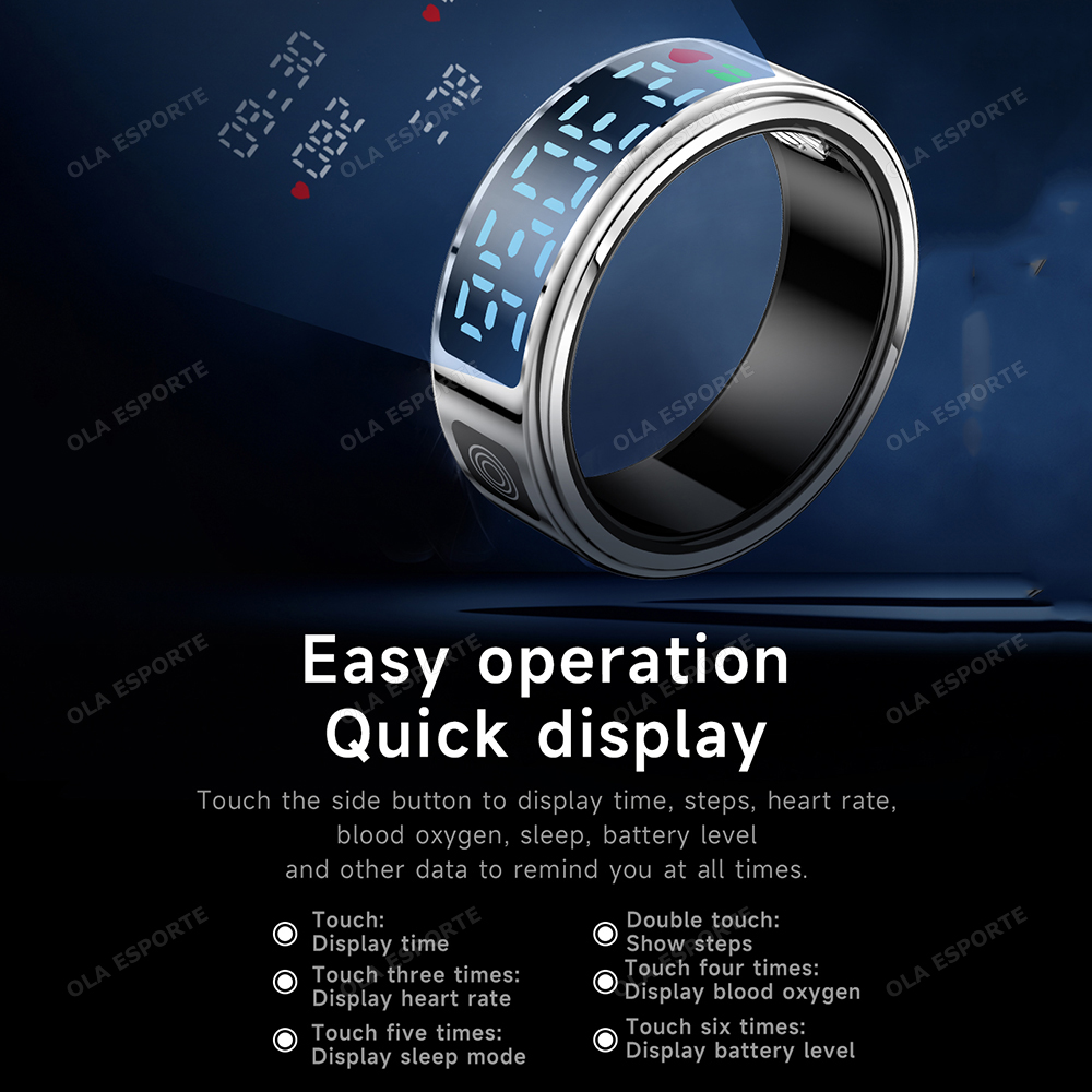2026 แหวนอัจฉริยะพร้อมช่องชาร์ - Smart Ring Health บทวิจารณ์และราคา
