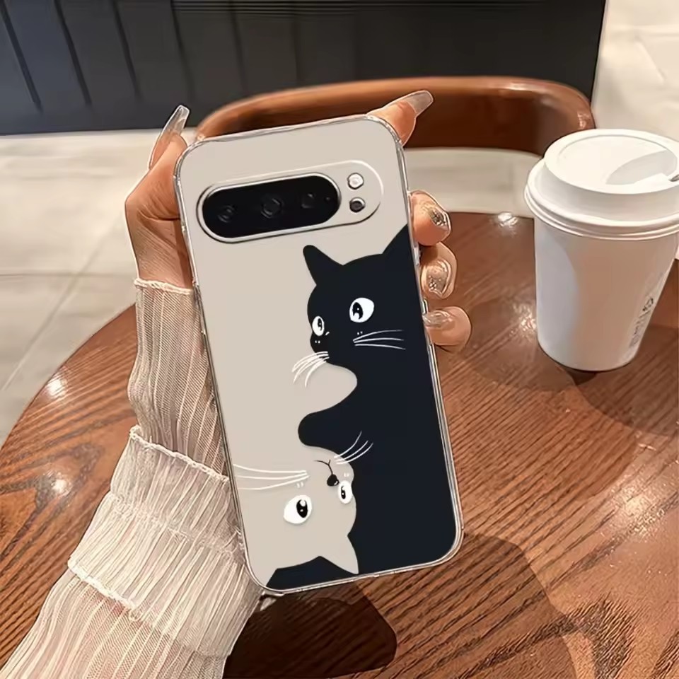 เคสใสลายการ์ตูนแมวดำสุดน่ารักส - Google Pixel 9 Pro บทวิจารณ์และราคา