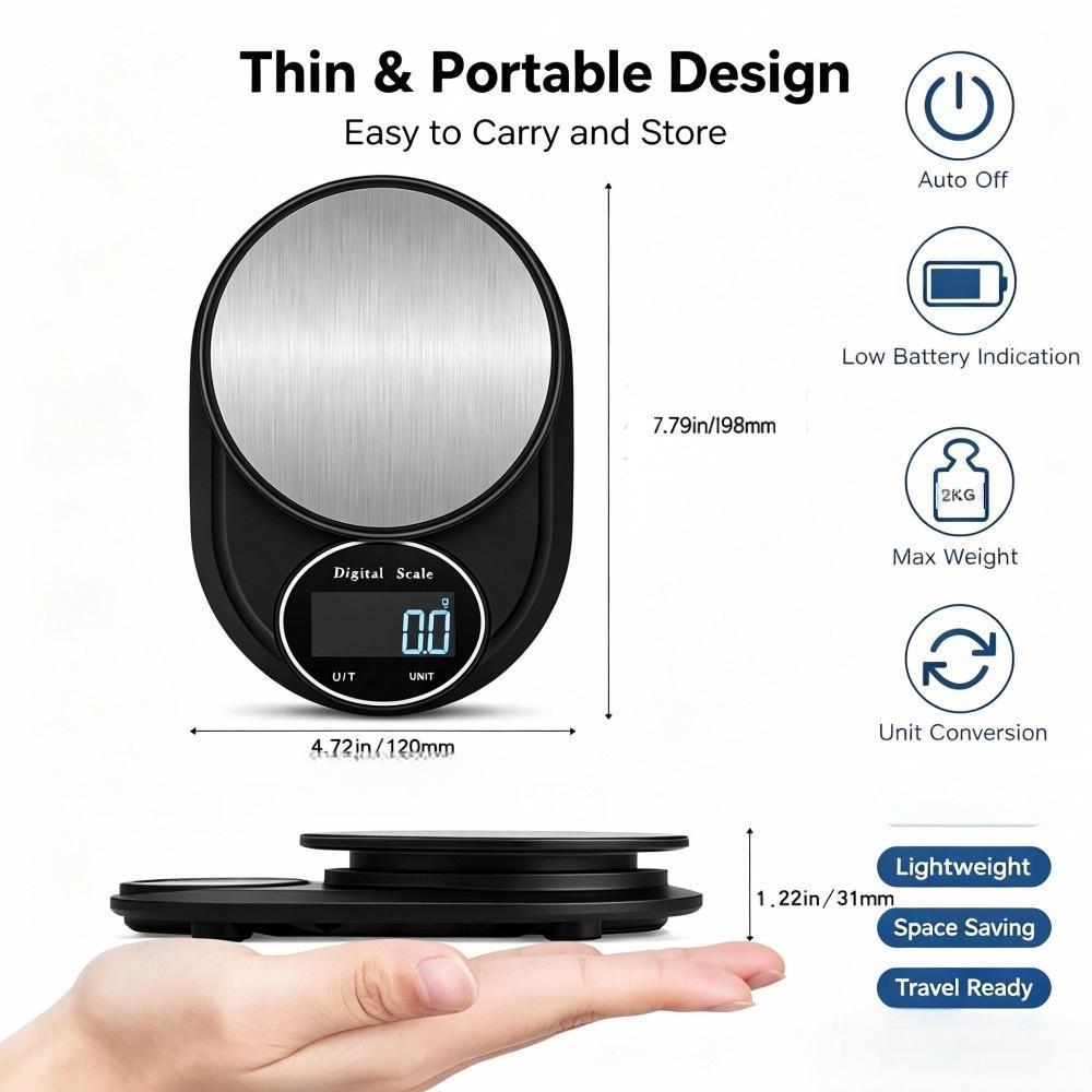 เครื่องชั่งดิจิตอลขนาดเล็กแบบพ - Electronics & Gadgets Starting With D บทวิจารณ์และราคา