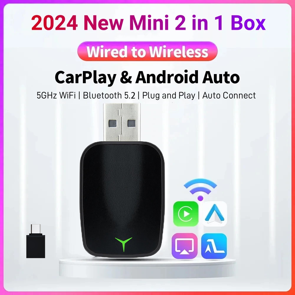 ใหม่แบบมีสายไร้สายCarplay Andr - Electronics And Gadgets บทวิจารณ์และราคา