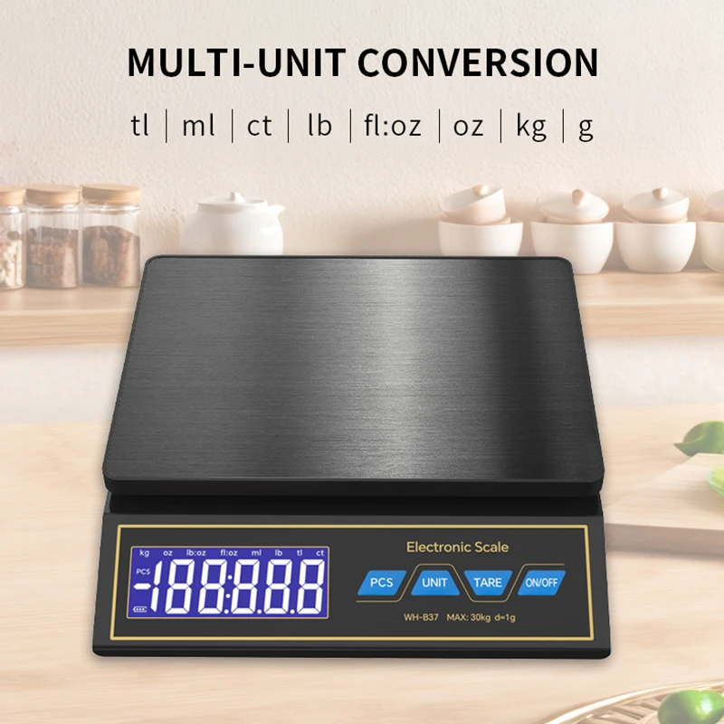 เครื่องชั่งดิจิตอล LCD 30 กก./ - Electronics Stuff บทวิจารณ์และราคา